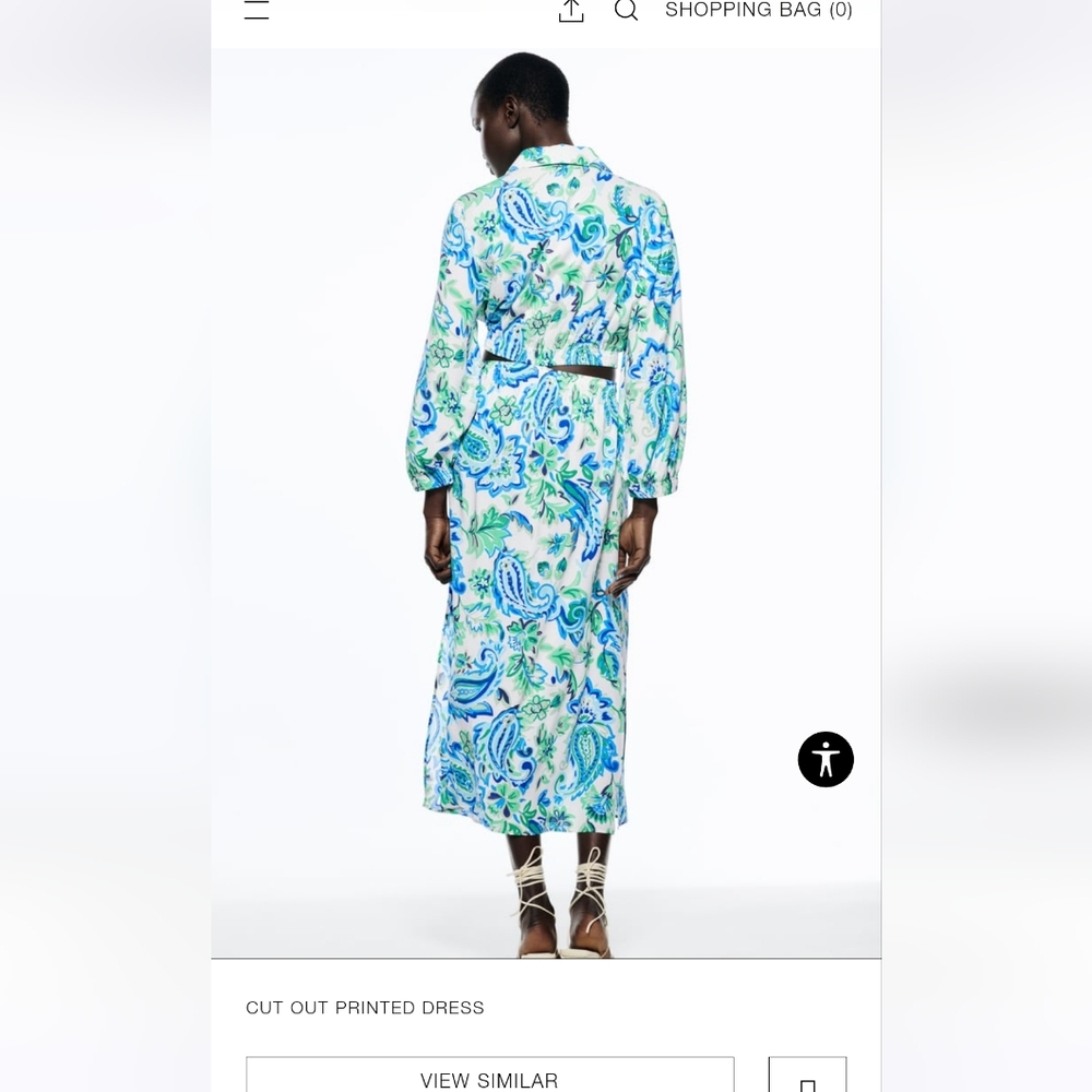 Zara summer dress BNWT XL